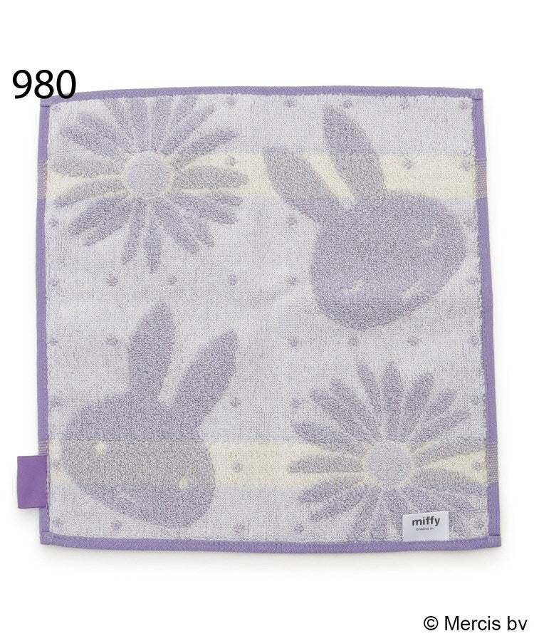 ワンズテラス one'sterrace ◆【先行販売】Dick Bruna miffy ミニタオル pistachio&lavender （グリーン(922)） グリーン(922)