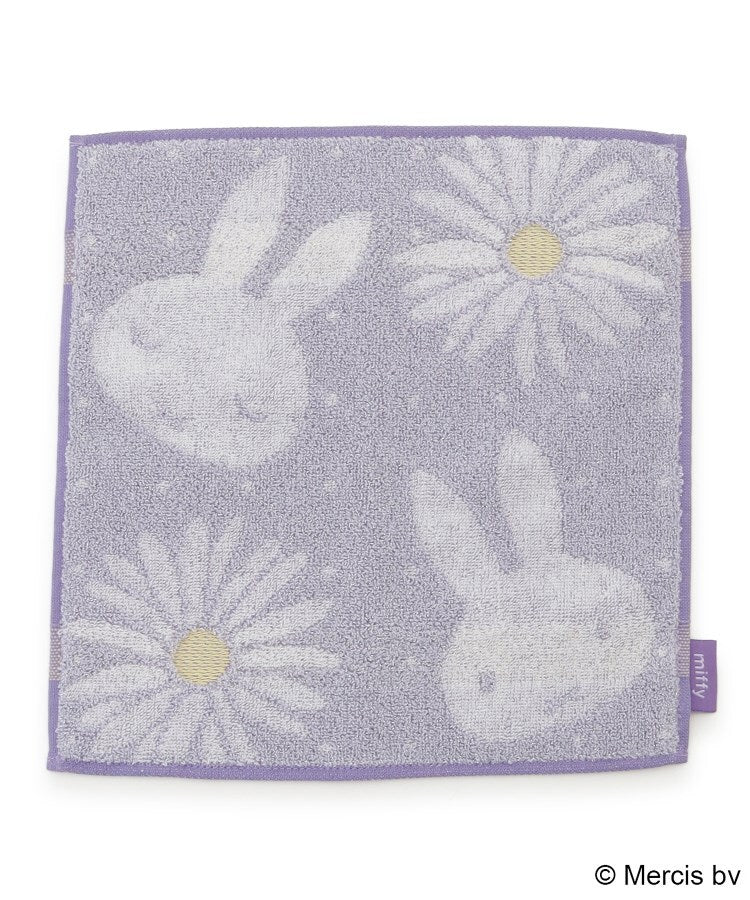 ワンズテラス one'sterrace ◆【先行販売】Dick Bruna miffy ミニタオル pistachio&lavender （ラベンダー(980)） ラベンダー(980)
