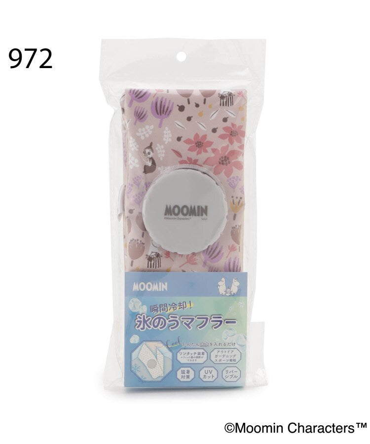 ワンズテラス one'sterrace ◆【ひんやり】MOOMIN 氷のうマフラー （ブルー(993)） ブルー(993)