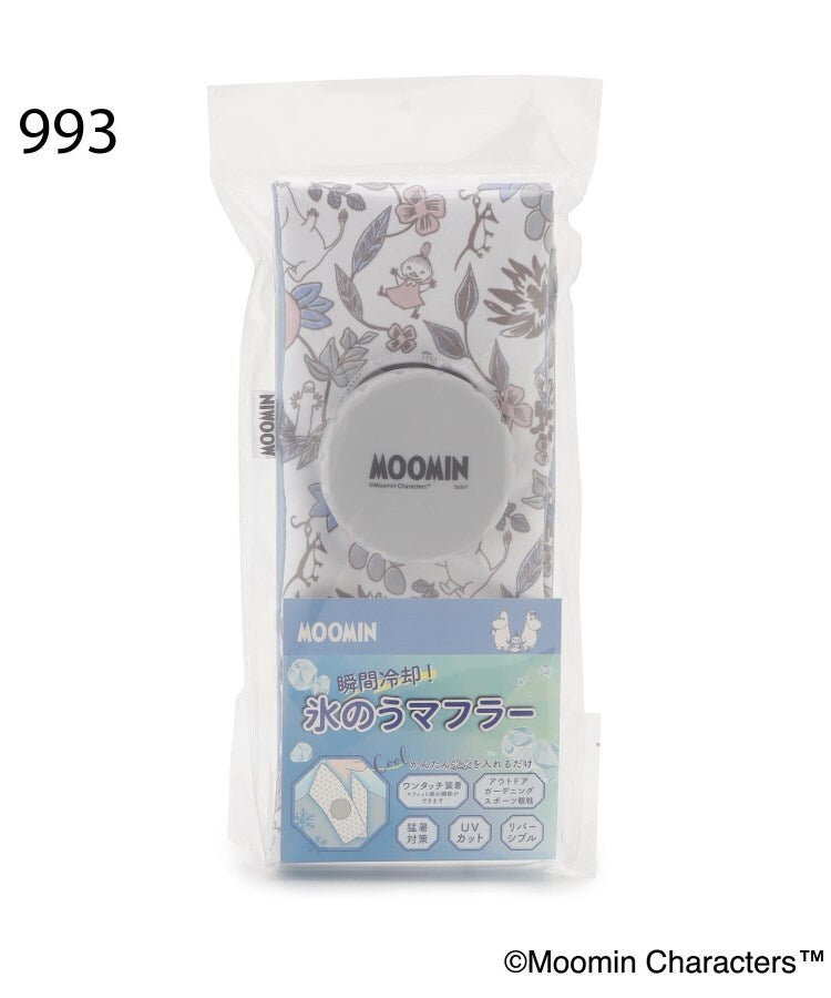 ワンズテラス one'sterrace ◆【ひんやり】MOOMIN 氷のうマフラー （ブルー(993)） ブルー(993)