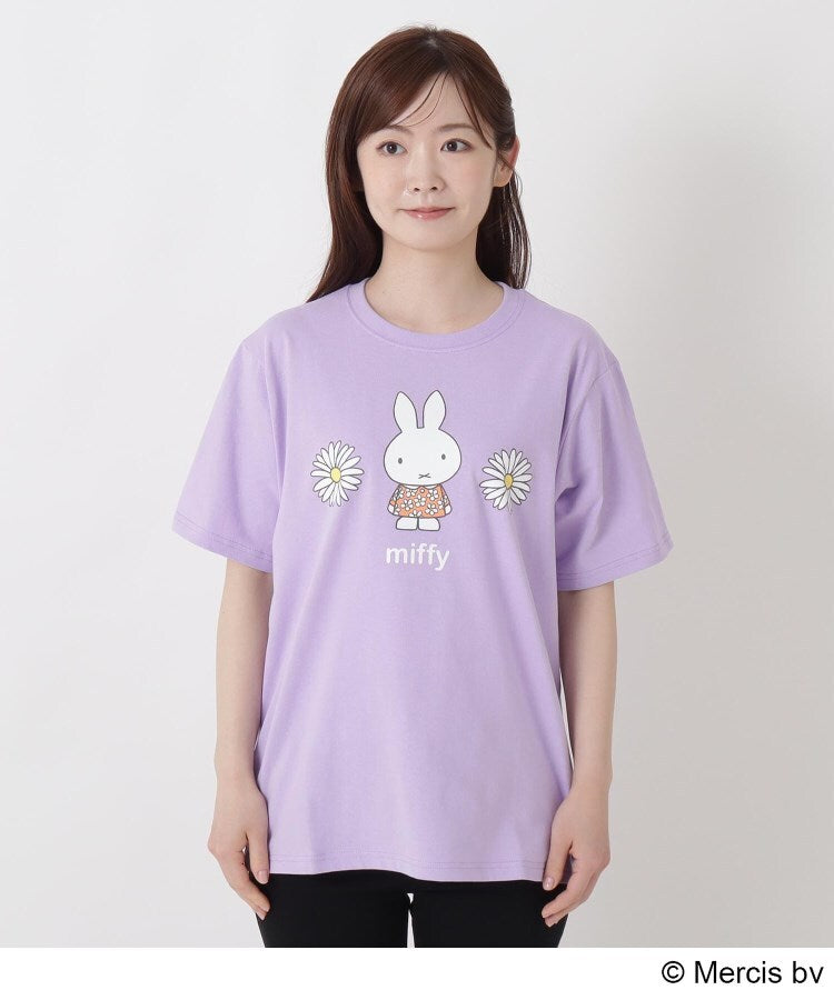 ワンズテラス one'sterrace ◆【先行販売】Dick Bruna miffy 半袖プルオーバー カラフル （ラベンダー(980)） ラベンダー(980)