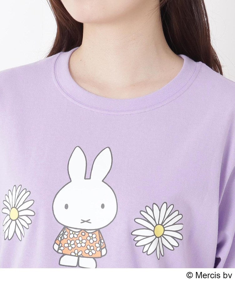 ワンズテラス one'sterrace ◆【先行販売】Dick Bruna miffy 半袖プルオーバー カラフル （ラベンダー(980)） ラベンダー(980)