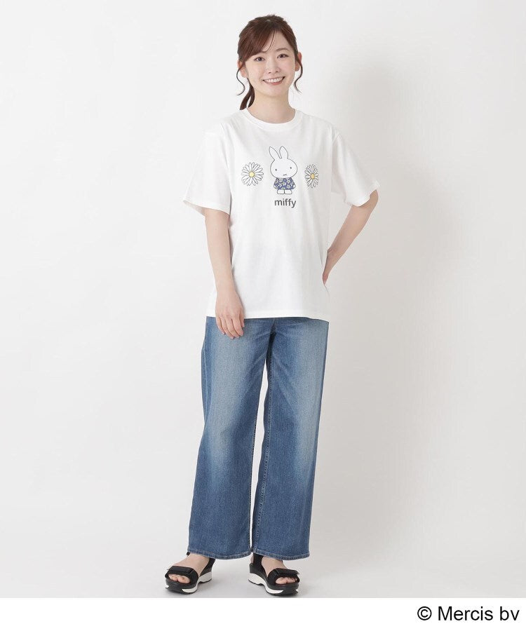 ワンズテラス one'sterrace ◆【先行販売】Dick Bruna miffy 半袖プルオーバー カラフル （ラベンダー(980)） ラベンダー(980)