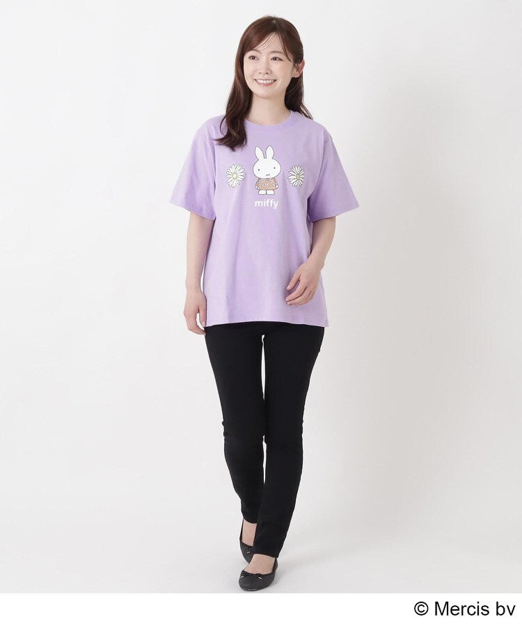 ワンズテラス one'sterrace ◆【先行販売】Dick Bruna miffy 半袖プルオーバー カラフル （ラベンダー(980)） ラベンダー(980)