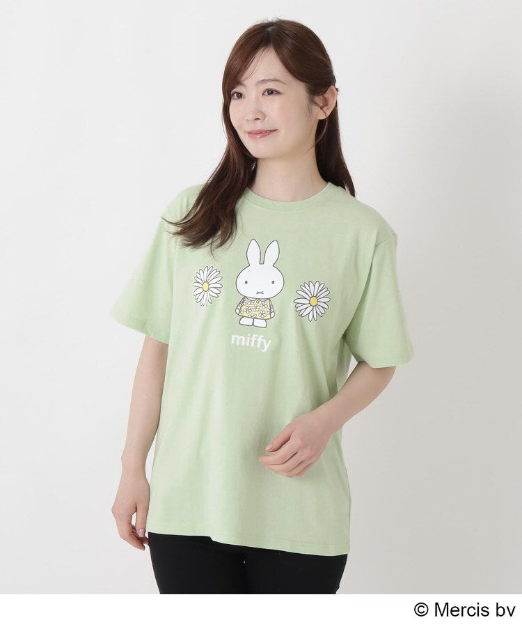 ワンズテラス one'sterrace ◆【先行販売】Dick Bruna miffy 半袖プルオーバー カラフル （ライトグリーン(920)） ライトグリーン(920)