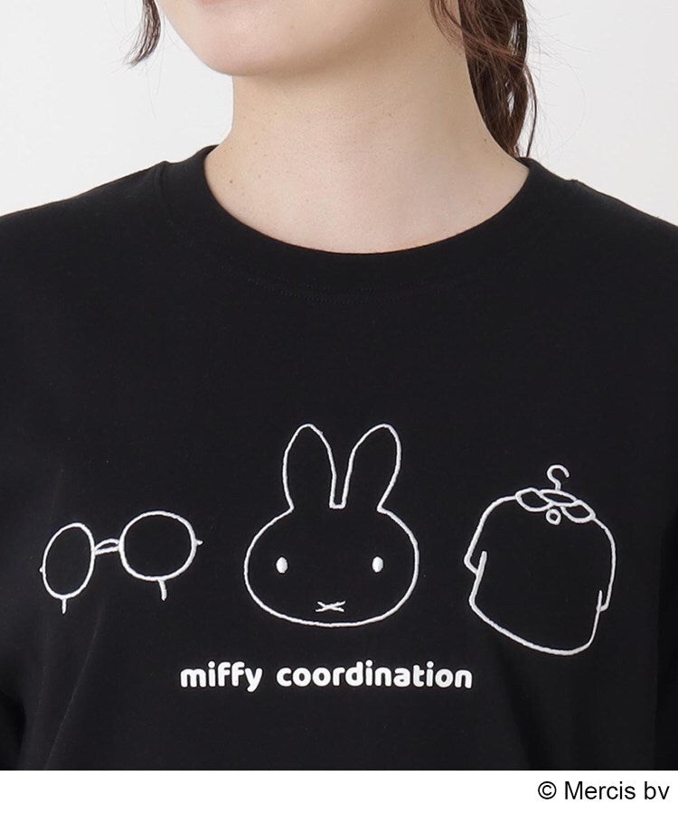ワンズテラス one'sterrace ◆【先行販売】Dick Bruna miffy 半袖プルオーバー モノトーン （ブラック(919)） ブラック(919)