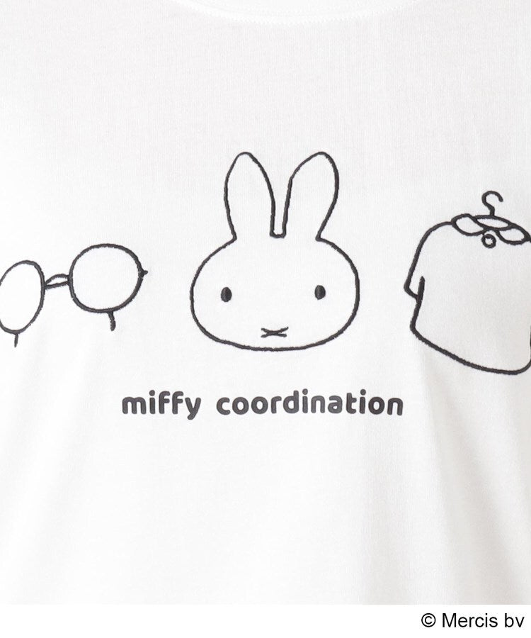 ワンズテラス one'sterrace ◆【先行販売】Dick Bruna miffy 半袖プルオーバー モノトーン （ブラック(919)） ブラック(919)