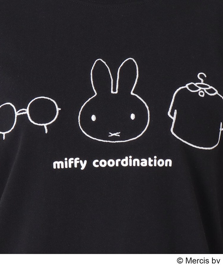 ワンズテラス one'sterrace ◆【先行販売】Dick Bruna miffy 半袖プルオーバー モノトーン （ブラック(919)） ブラック(919)
