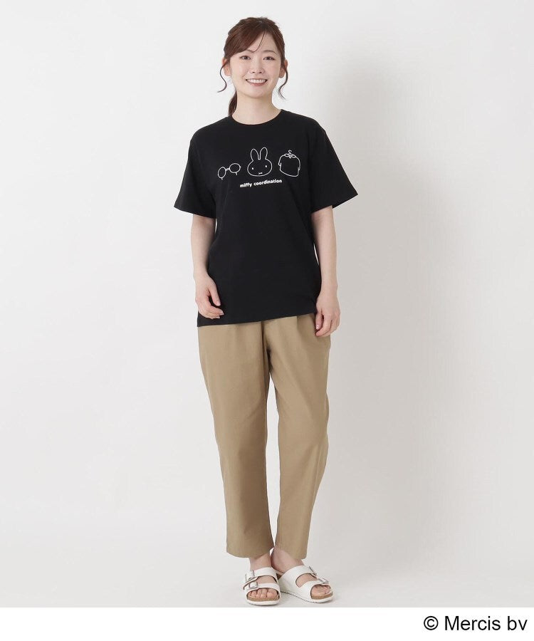 ワンズテラス one'sterrace ◆【先行販売】Dick Bruna miffy 半袖プルオーバー モノトーン （ブラック(919)） ブラック(919)