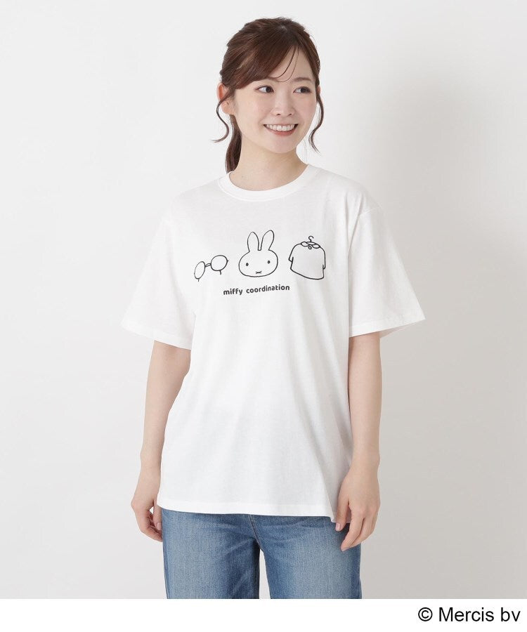 ワンズテラス one'sterrace ◆【先行販売】Dick Bruna miffy 半袖プルオーバー モノトーン （ブラック(919)） ブラック(919)