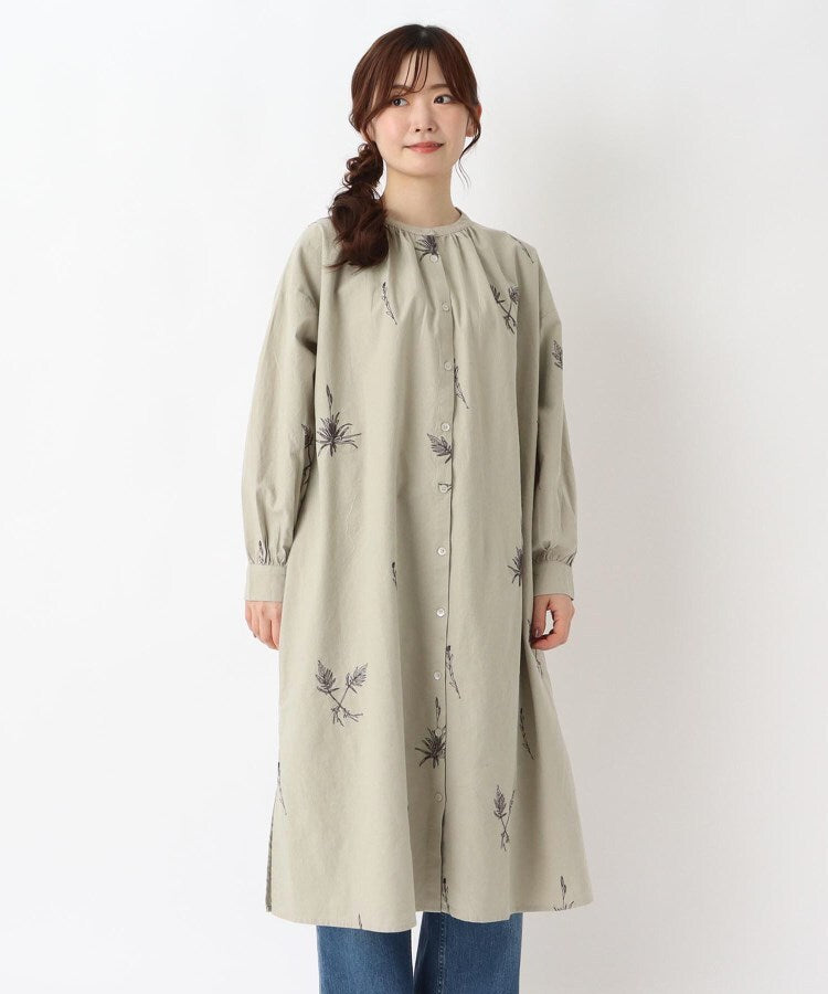 ワンズテラス one'sterrace ◆刺繍ワンピース （ブルー(993)） ブルー(993)