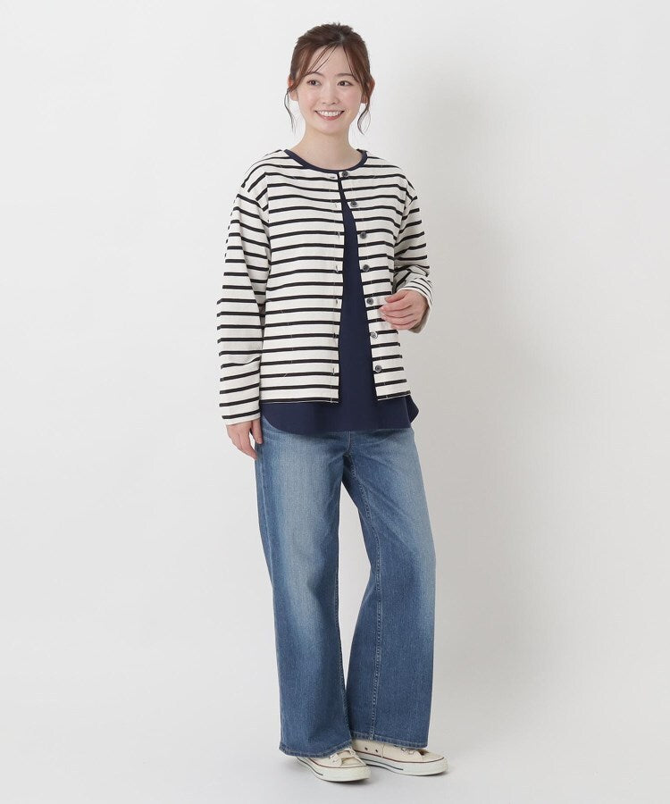ワンズテラス one'sterrace バスク クルーネックカーディガン （ソノタ(879)） ソノタ(879)