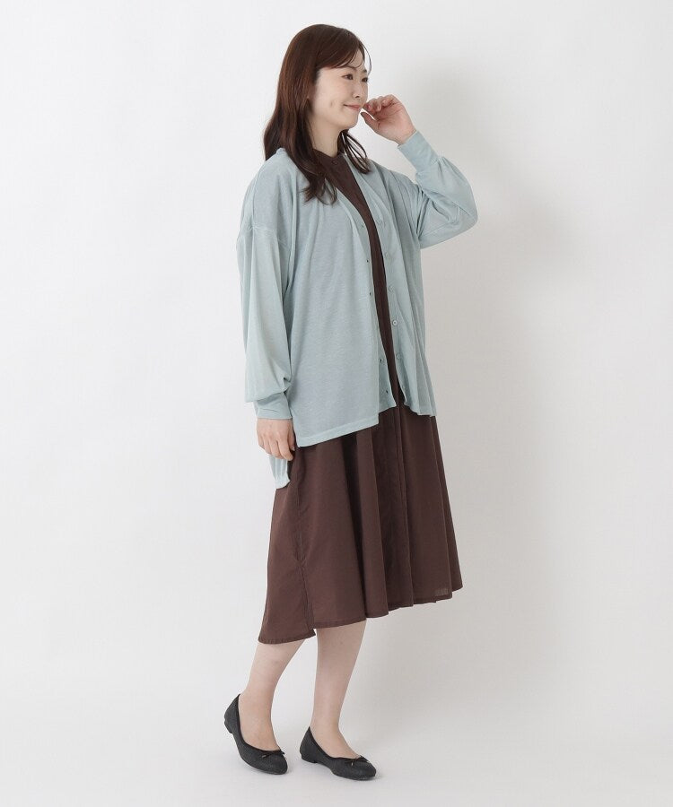 ワンズテラス one'sterrace ◆【ひんやり/UV】Vネック オーバーサイズUVカーディガン （ミントグリーン(921)） ミントグリーン(921)