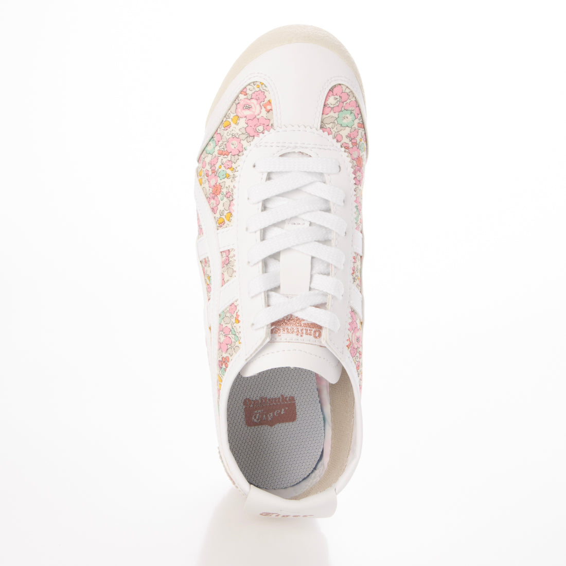 オニツカタイガー Onitsuka Tiger Onitsuka Tiger  オニツカタイガー1183C083.100  MEXICO 66  WHITE/COTTON CANDY (花) （WHITE/COTTON CANDY (花)） WHITE/COTTON CANDY (花)