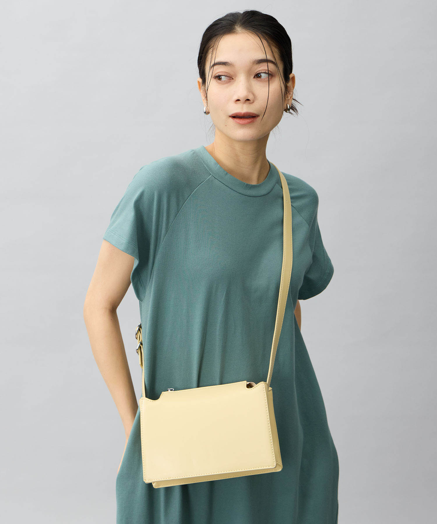 ワンズトゥルー ONE'S TRUE 合皮ミニショルダーBAG （イエロー） イエロー