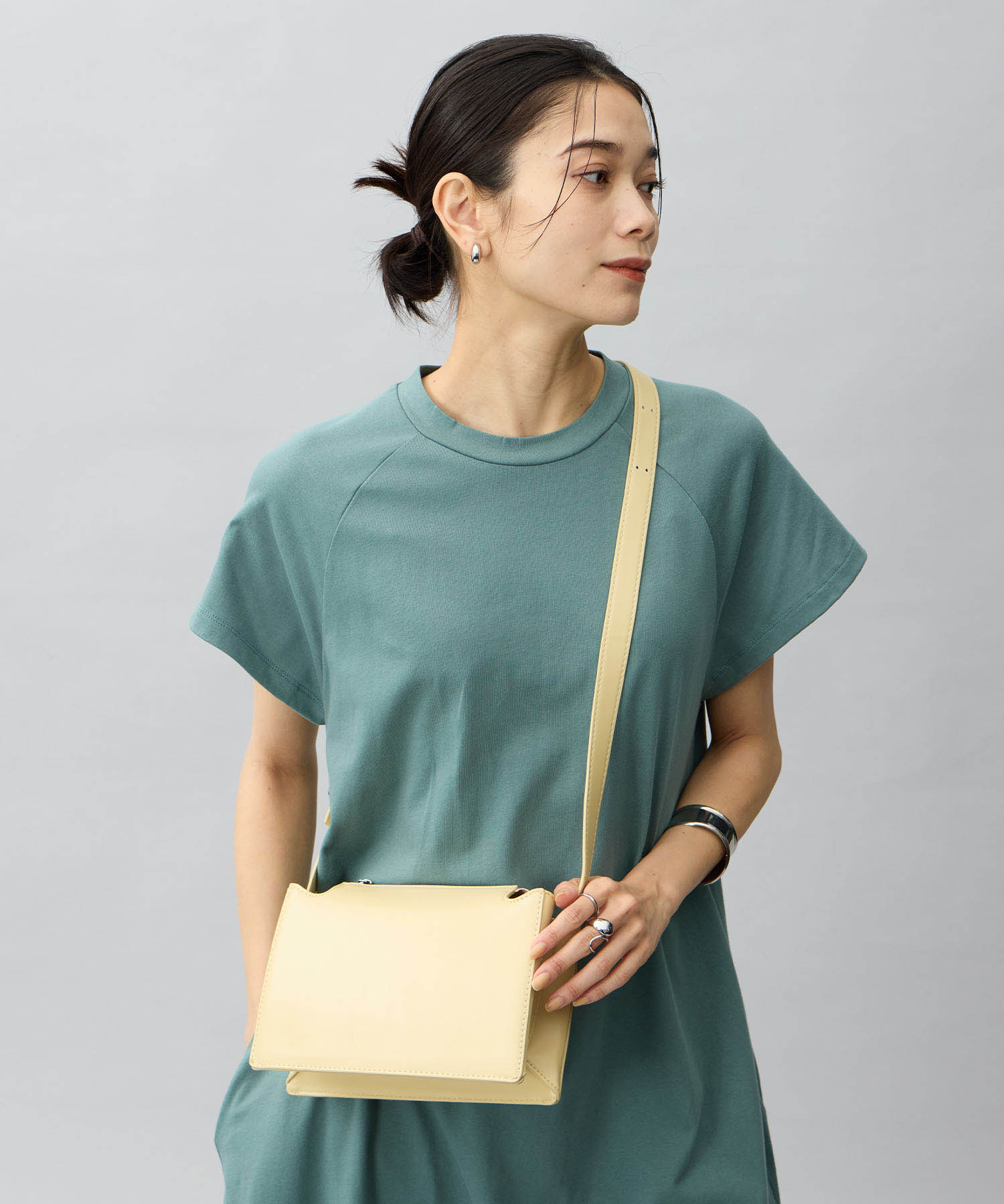 ワンズトゥルー ONE'S TRUE 合皮ミニショルダーBAG （イエロー） イエロー