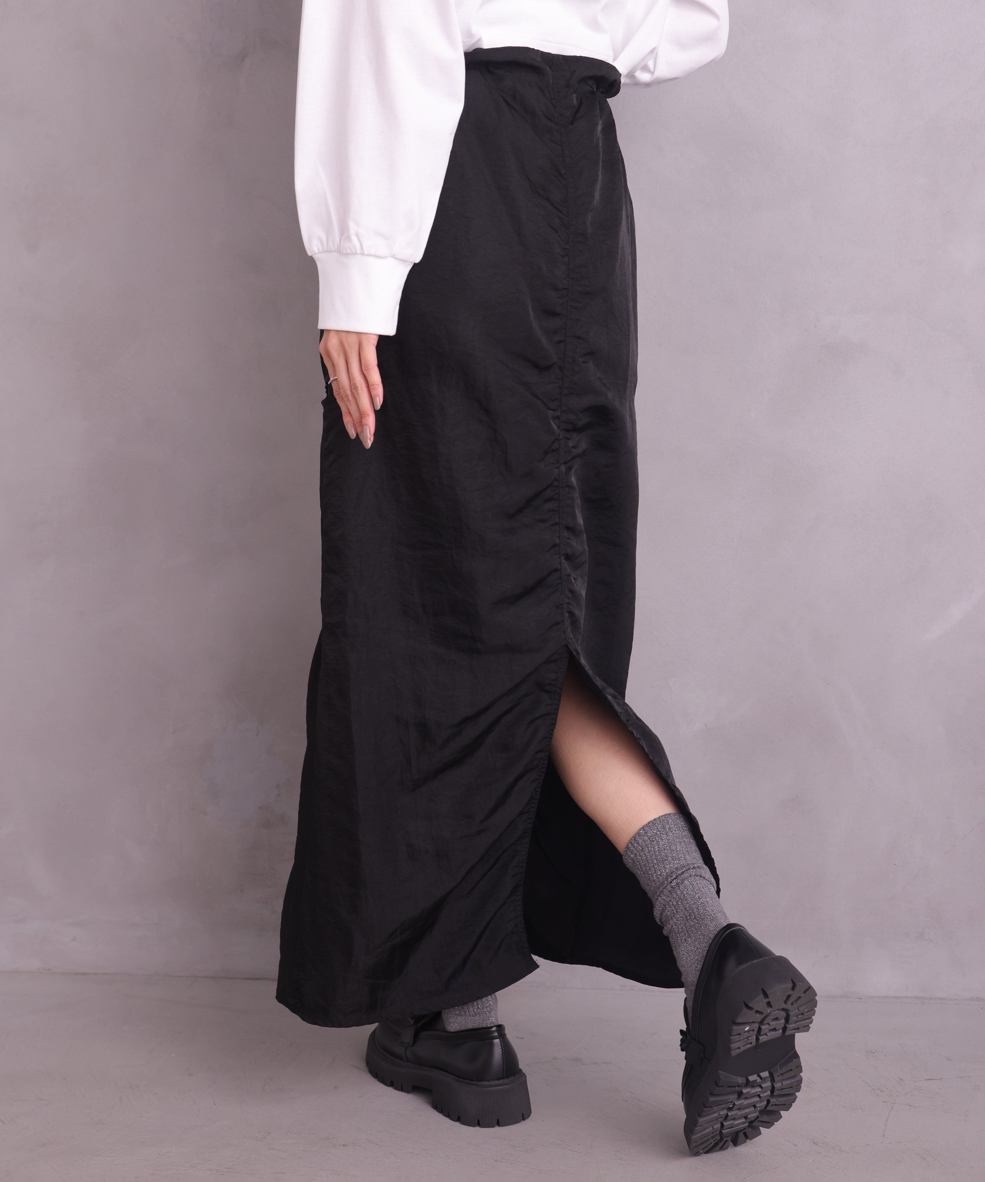 One's True Drawstring Skirt