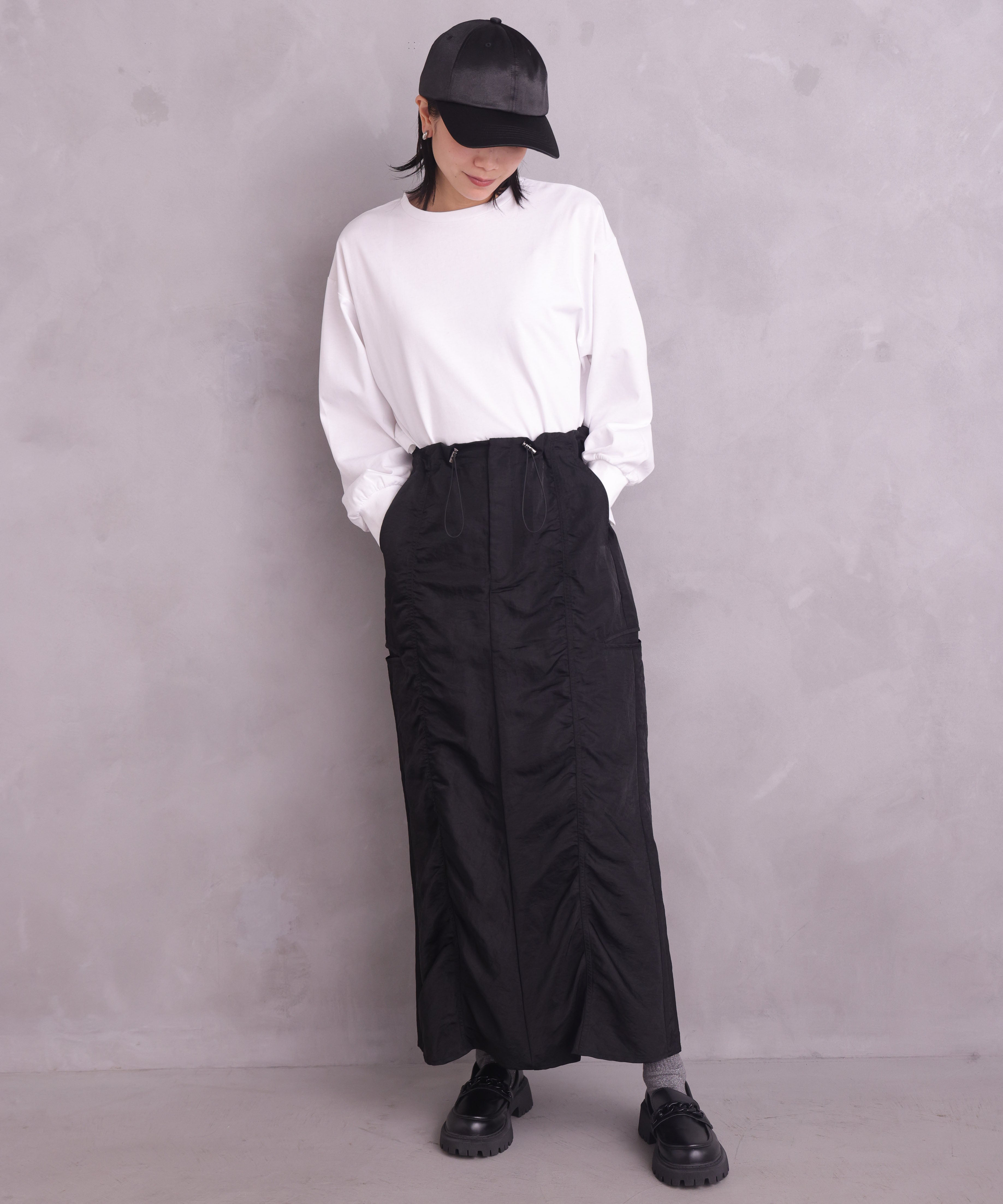 One's True Drawstring Skirt