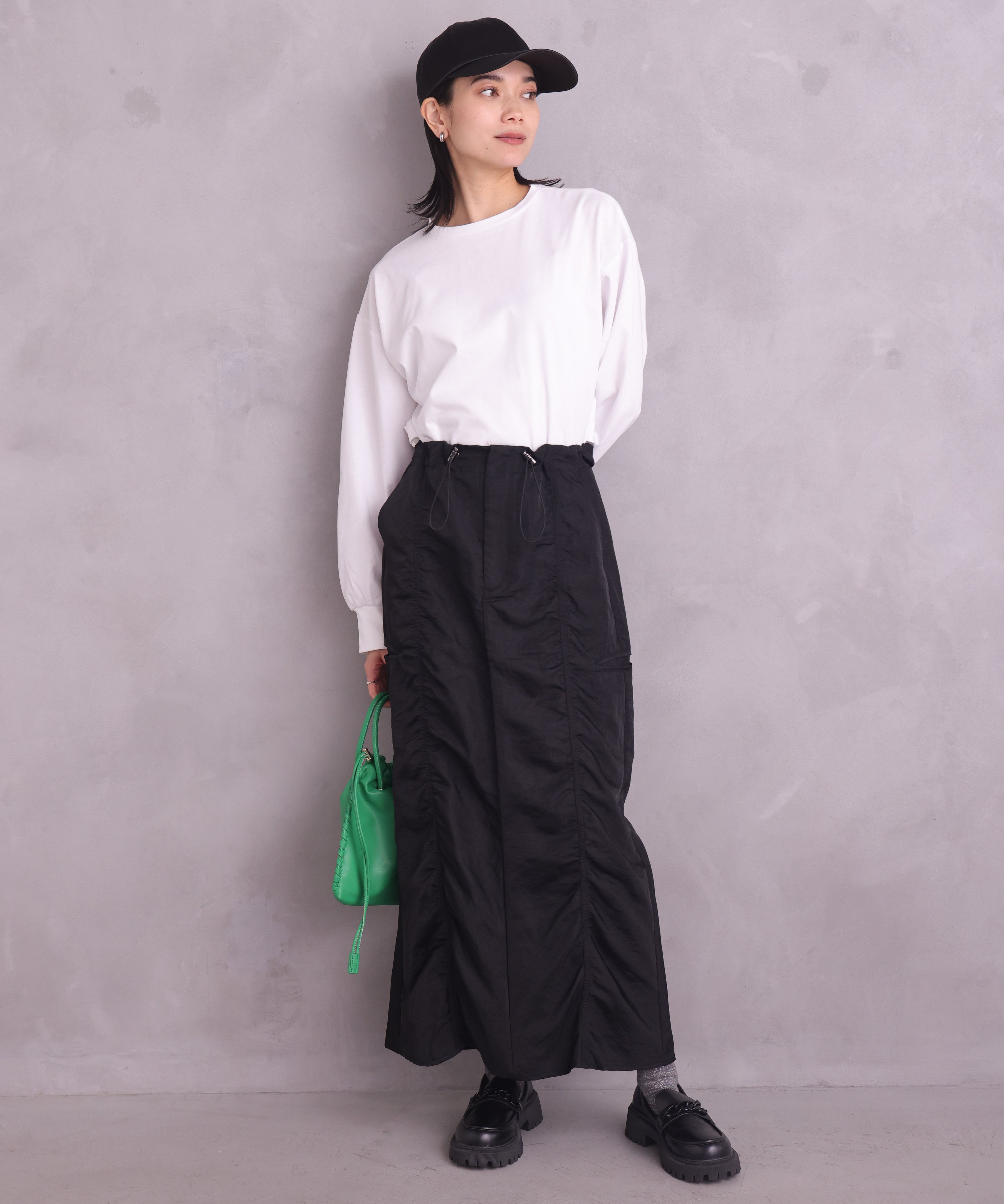 One's True Drawstring Skirt
