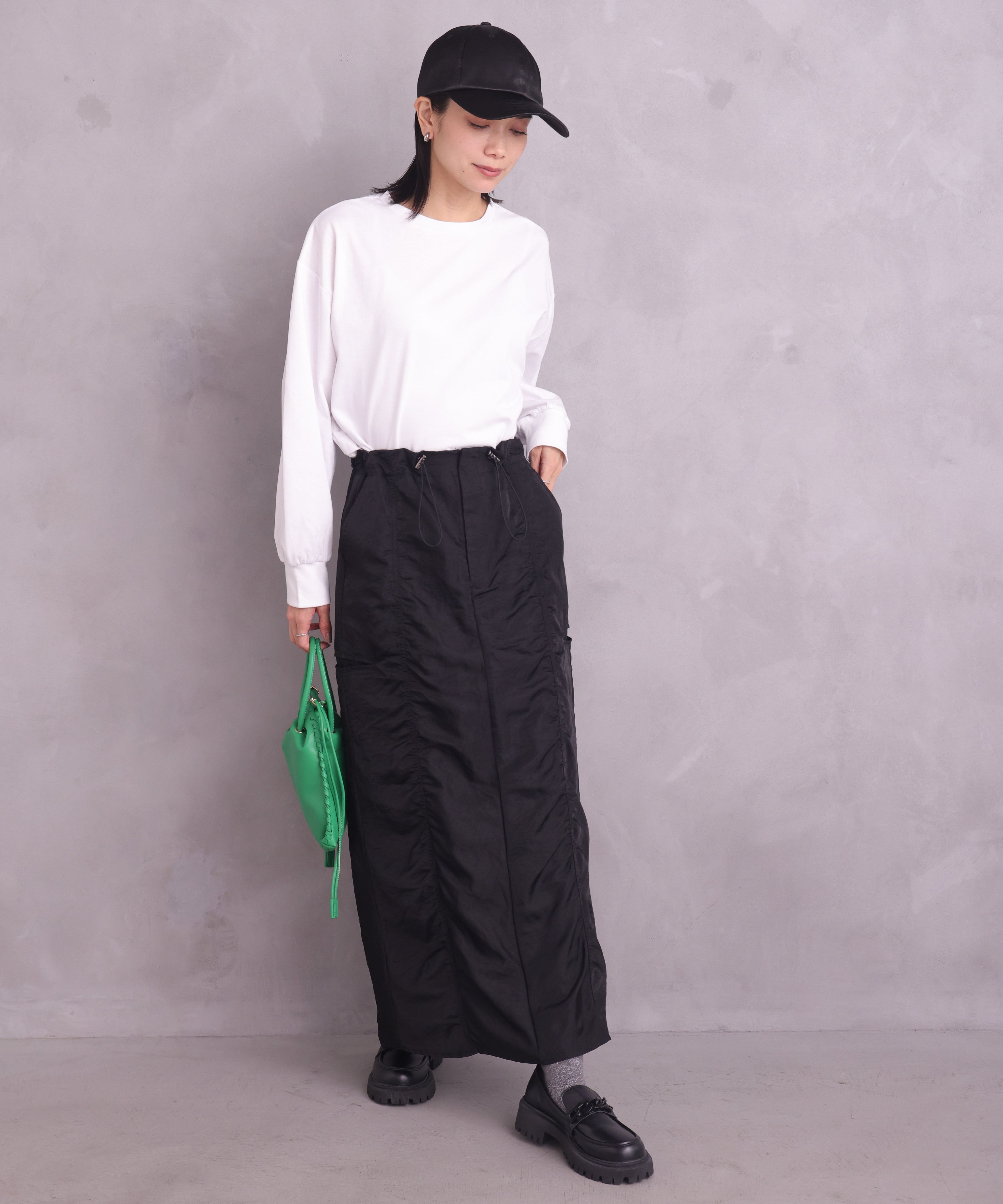 One's True Drawstring Skirt