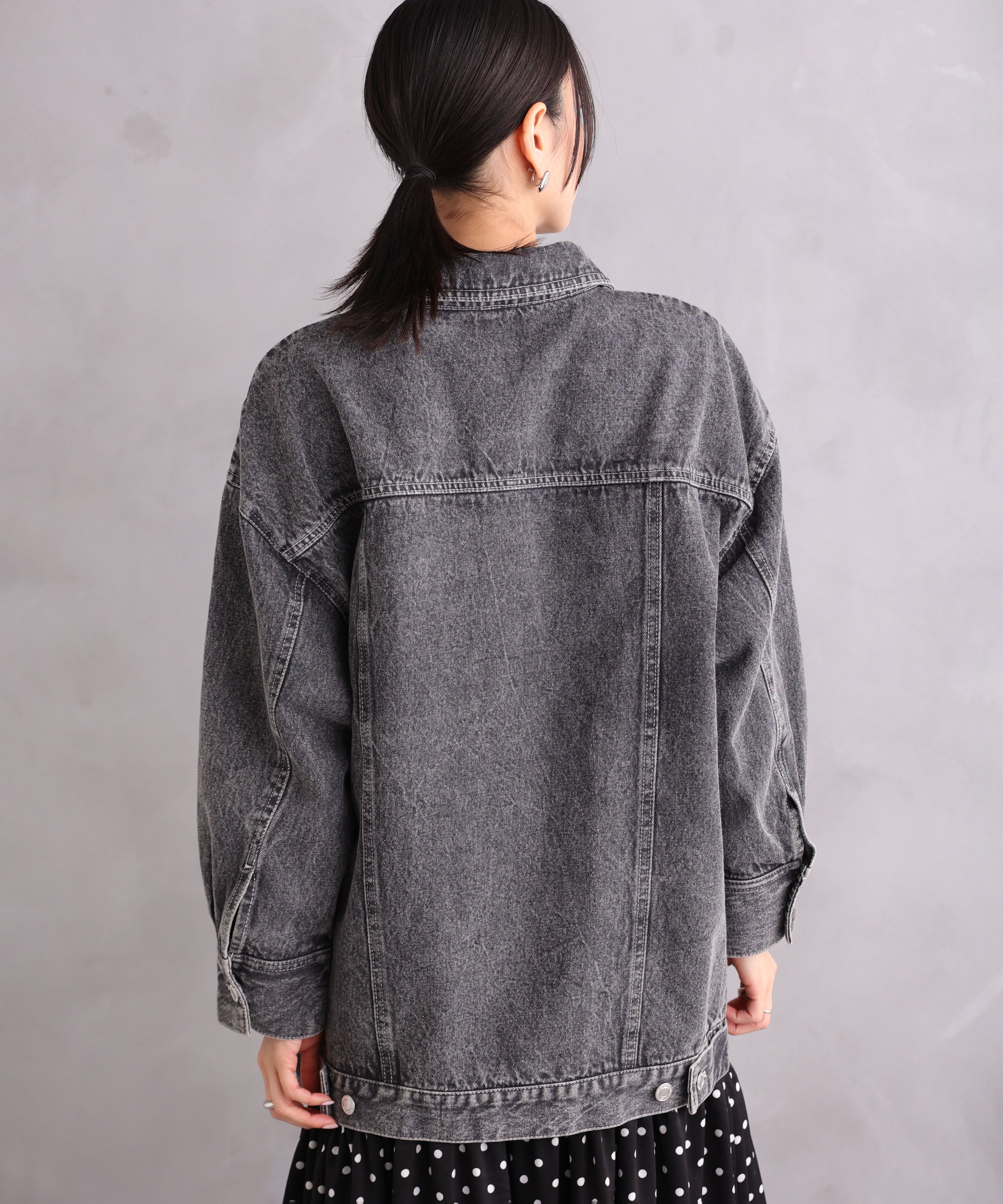 ONE'S TRUE Over Denim Jacket