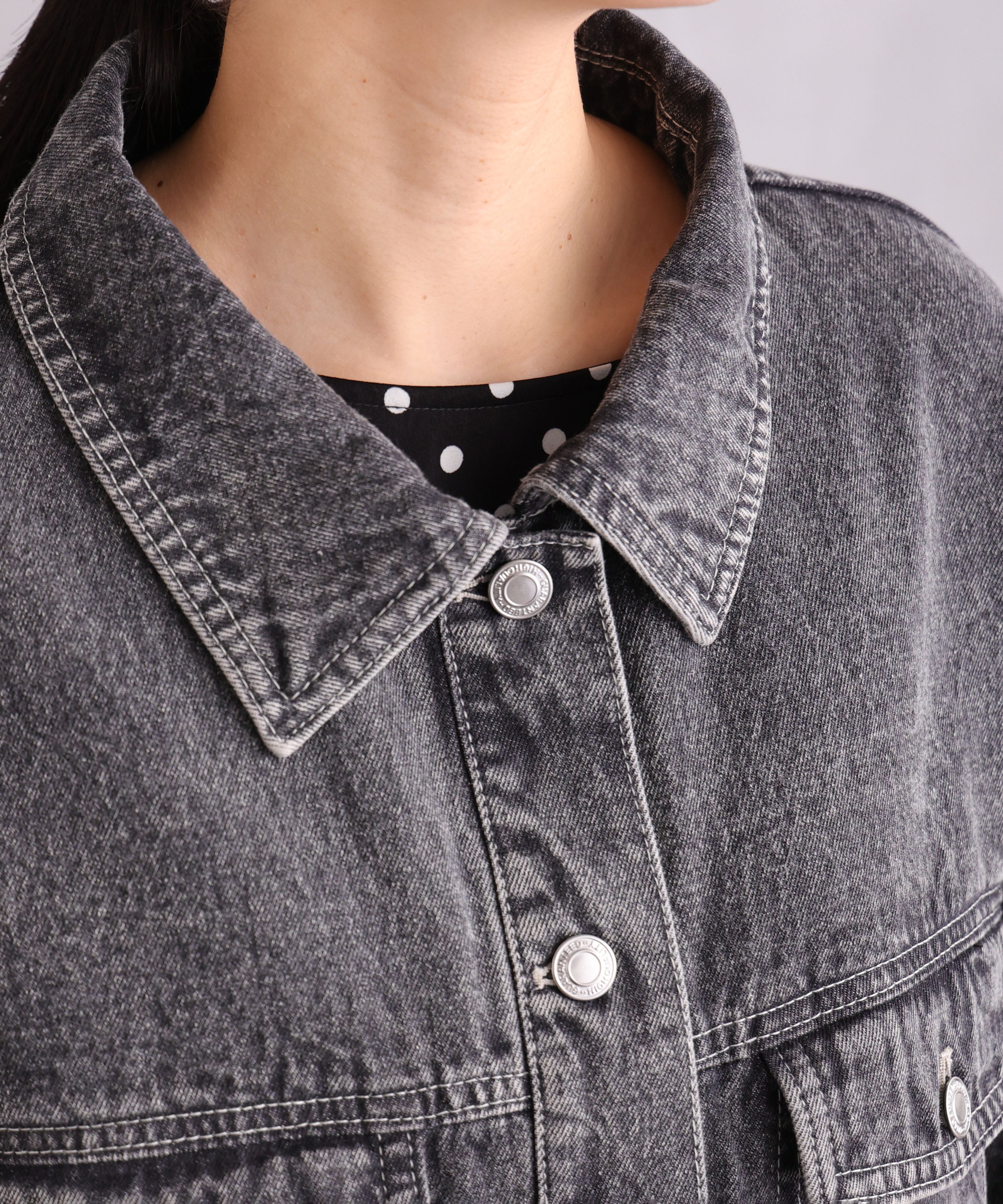 ONE'S TRUE Over Denim Jacket