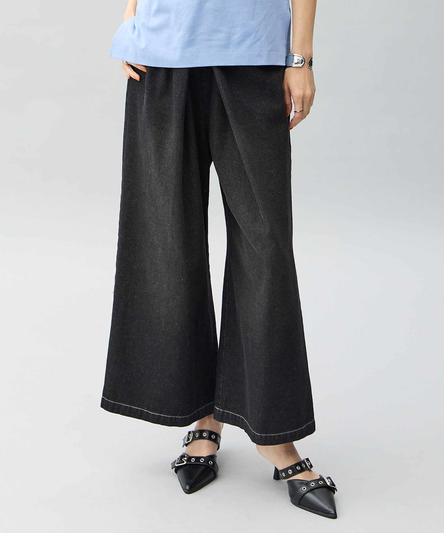 ONE'S TRUE Tack Denim Pants