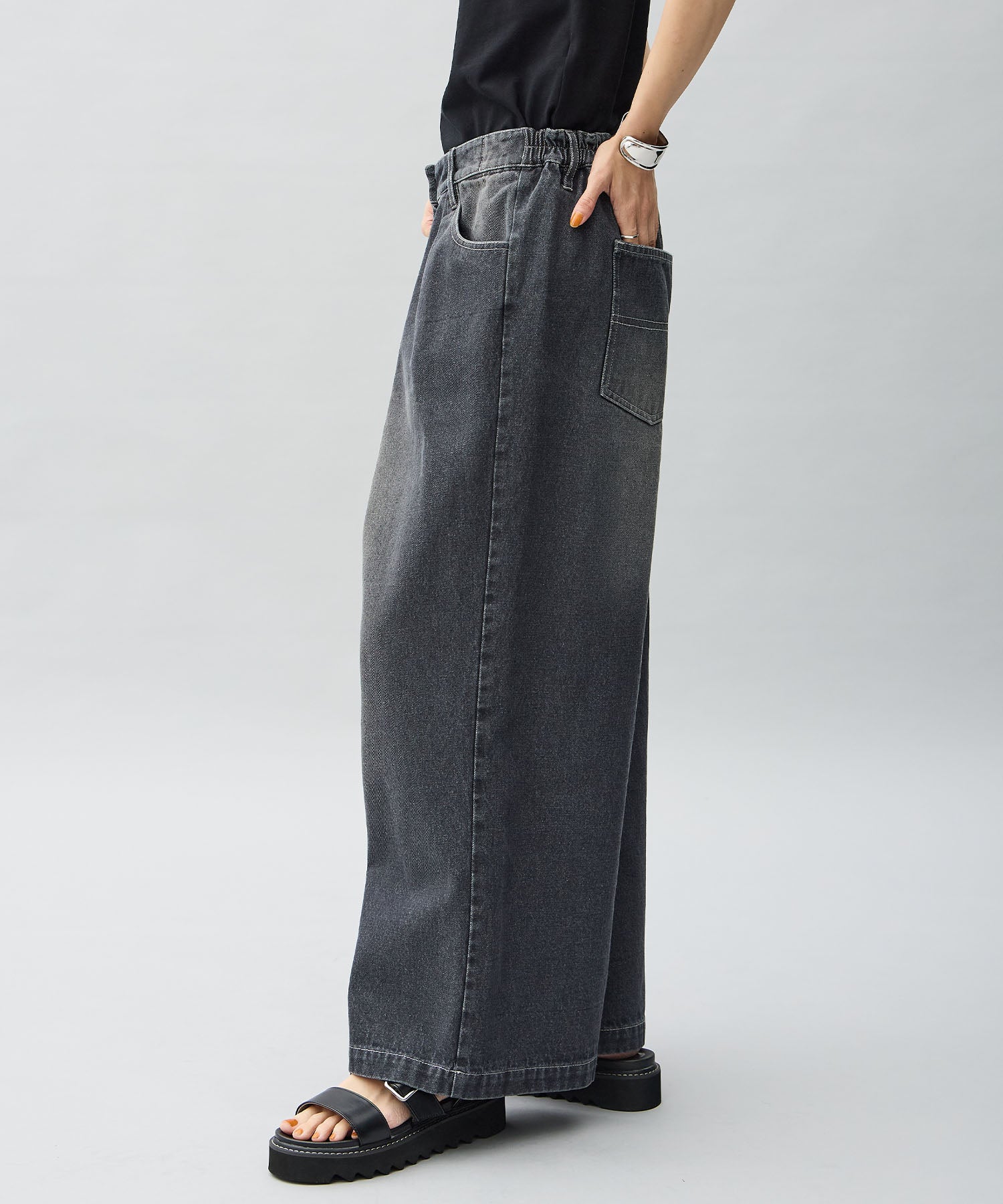 ONE'S TRUE Tack Denim Pants