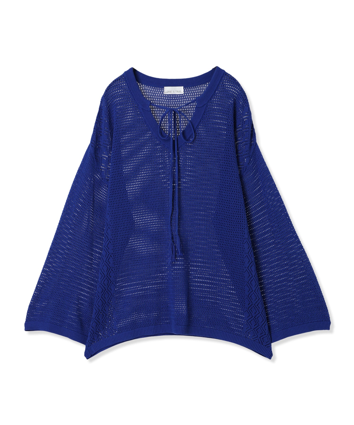 One's True Sheer Knit Pullover