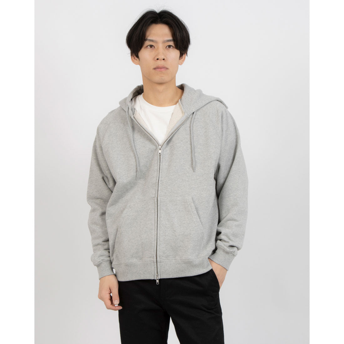 オニータ ONEITA オニータ スーパーヘビーウェイト フルジップパーカ スウェット  ONEITA SUPER HEAVY WEIGHT FULLZIP PARKA （アッシュ） アッシュ