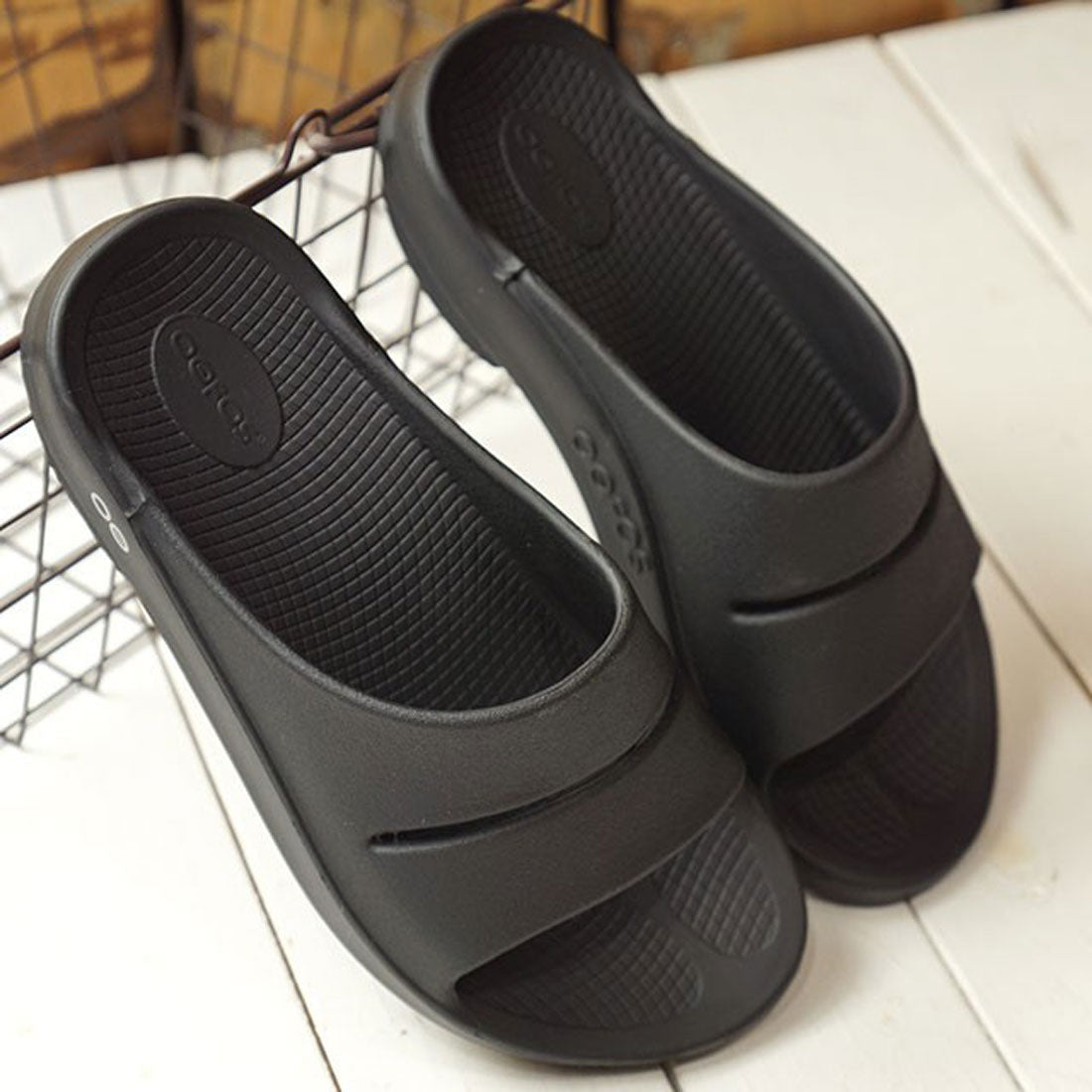 ウーフォス OOFOS Ooahh Black [2000020050211]