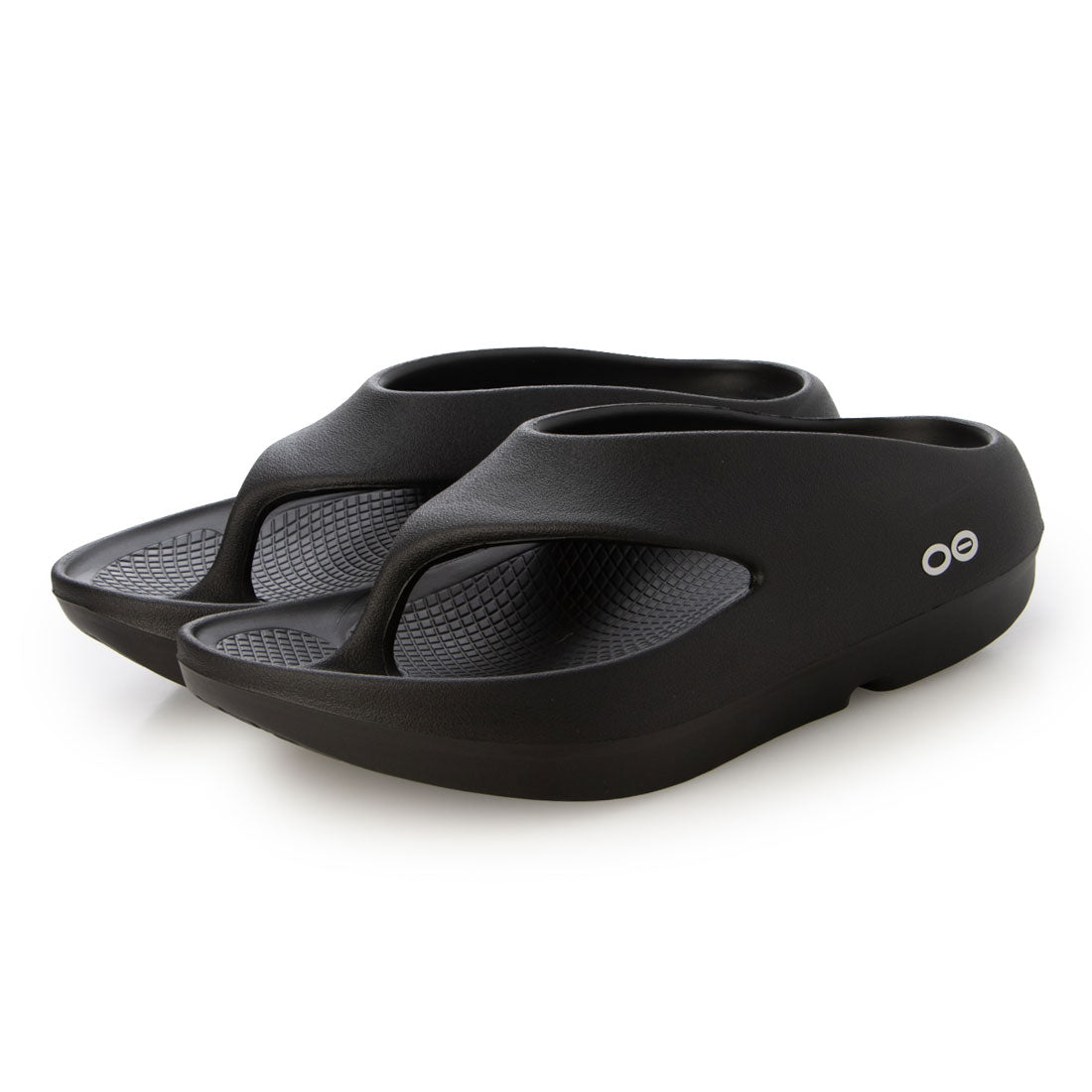 ウーフォス OOFOS OOriginal+ (ウーオリジナル プラス）トングサンダル リカバリーサンダル ユニセックス 厚底 衝撃吸収 正規品 （Black） Black