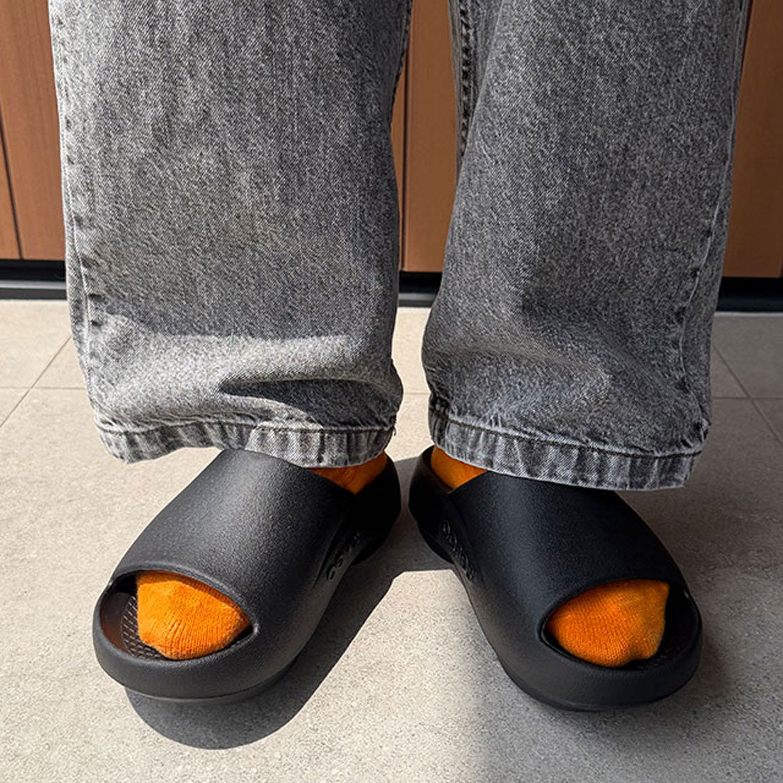ウーフォス OOFOS OOahh+ Black [2001110050261] （Black） Black