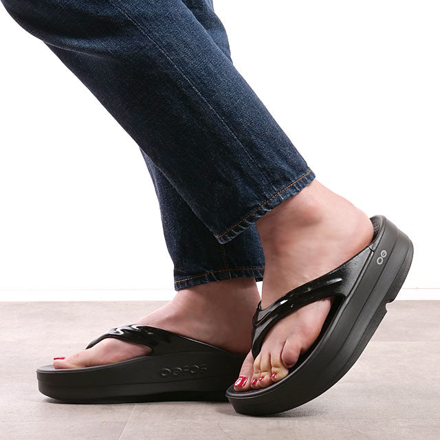 ウーフォス OOFOS OOmega OOlala Women's Black [2000440050211] （Black） Black