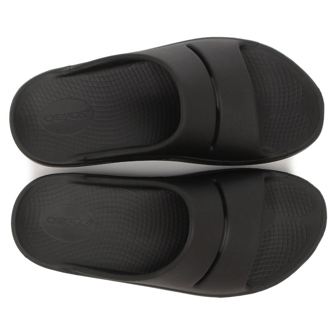 ウーフォス OOFOS サンダル ミュール ウーアースライド リカバリーサンダル ブラック メンズ レディース OOFOS OOAHH SLIDE BLK