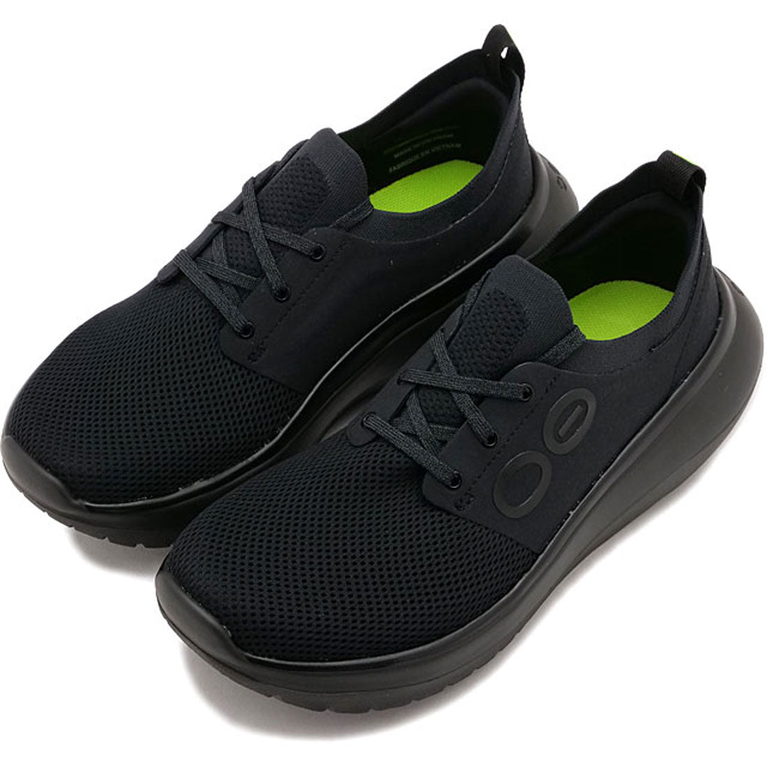 ウーフォス OOFOS Women's OOmy Stride Black/Black [2000920052251] （Black/Black） Black/Black