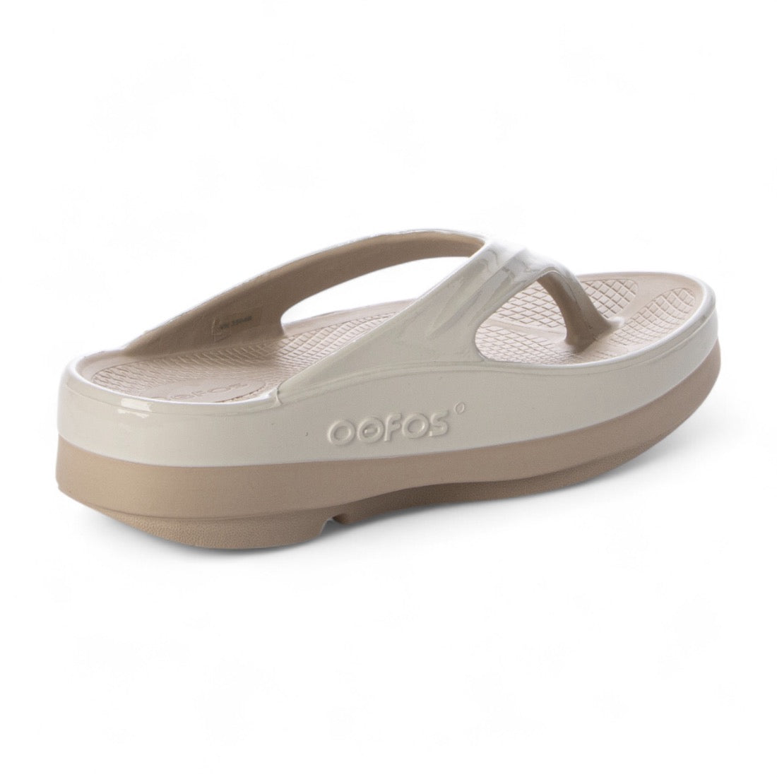 ウーフォス OOFOS OOmega Luxe（ウーメガ ルクス）厚底サンダル レディース リカバリーサンダル トングサンダル 衝撃吸収 正規品 （Nomad/Fog） Nomad/Fog