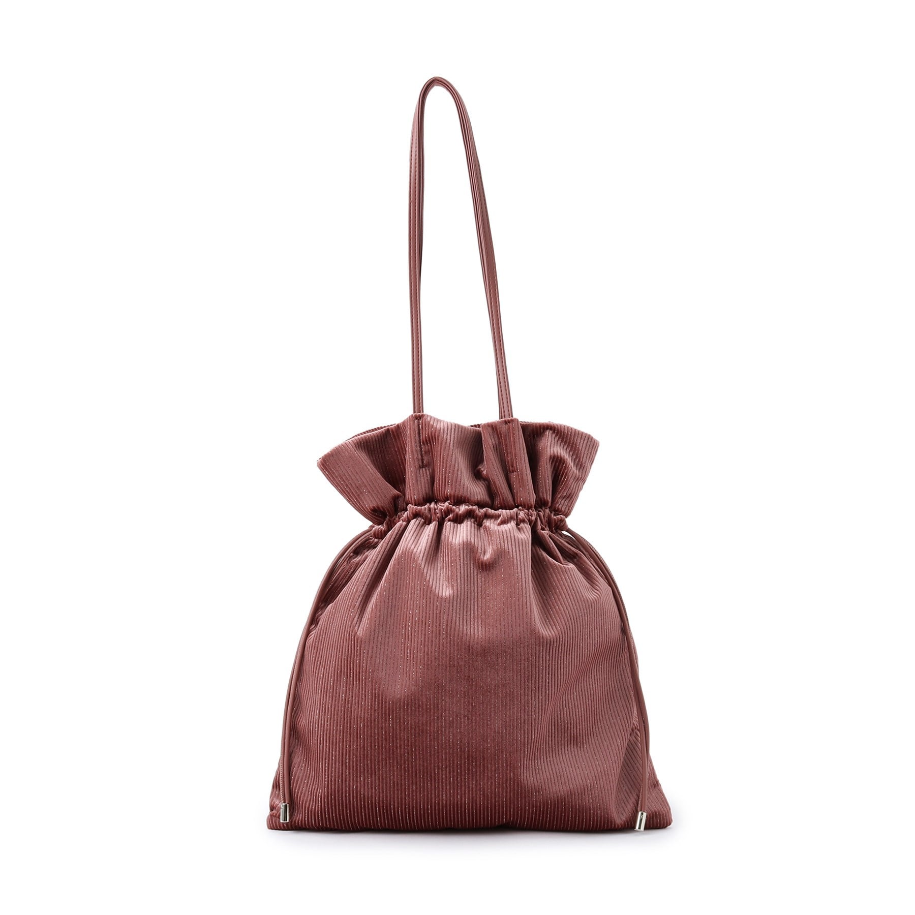 OPAQUE.CLIP OPAQUE.CLIP 【A4 Size Compatible】 Pleated Drawstring Shoulder Bag