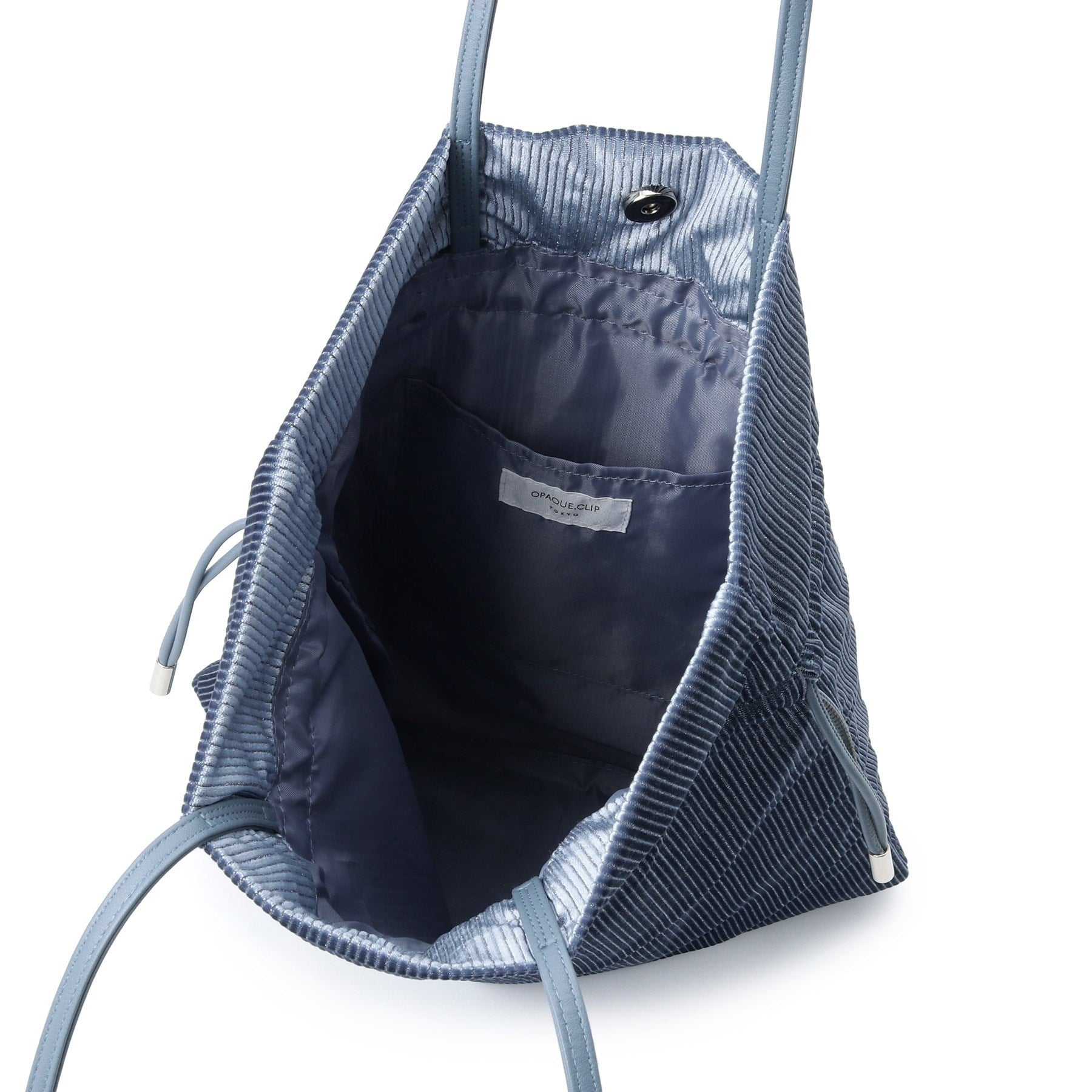 OPAQUE.CLIP OPAQUE.CLIP 【A4 Size Compatible】 Pleated Drawstring Shoulder Bag