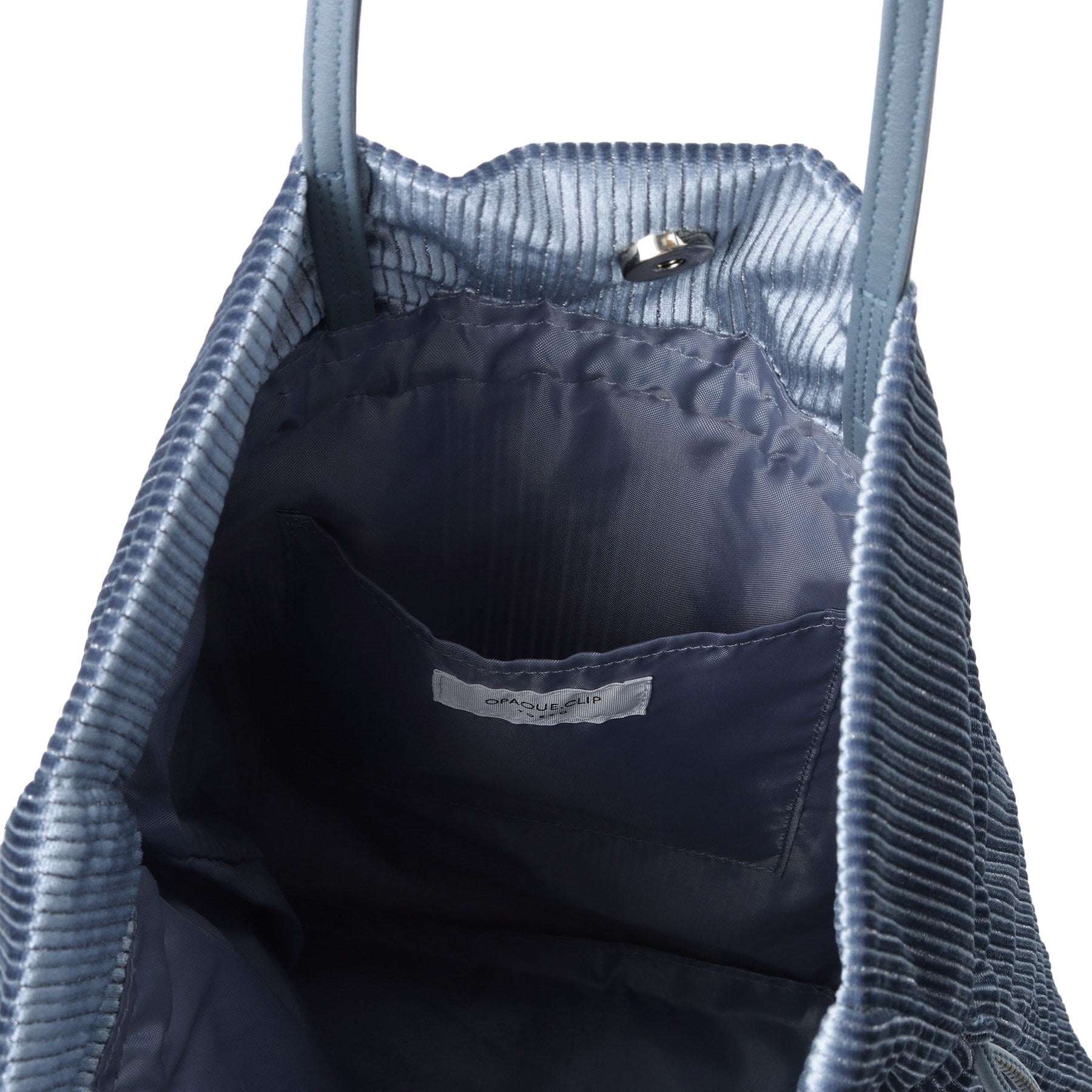 OPAQUE.CLIP OPAQUE.CLIP 【A4 Size Compatible】 Pleated Drawstring Shoulder Bag