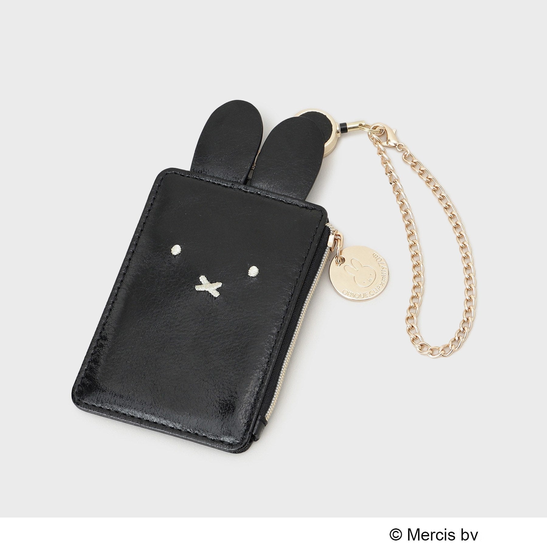 オペーク ドット クリップ OPAQUE.CLIP 【miffyコラボ】リールパスケース （ゴールド(007)） ゴールド(007)