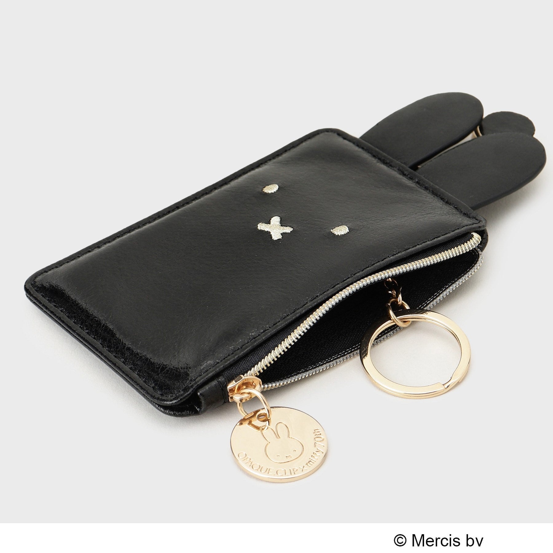 オペーク ドット クリップ OPAQUE.CLIP 【miffyコラボ】リールパスケース （ゴールド(007)） ゴールド(007)