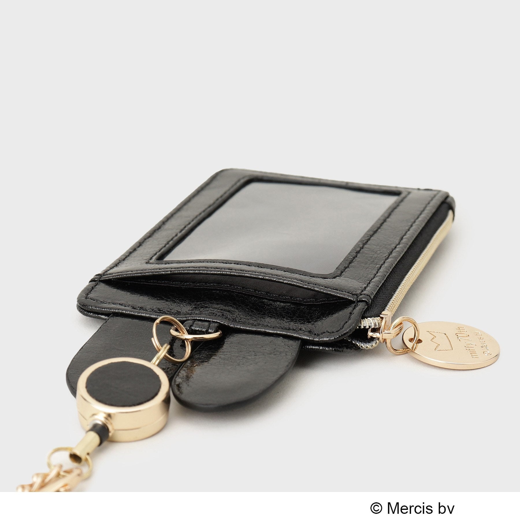 オペーク ドット クリップ OPAQUE.CLIP 【miffyコラボ】リールパスケース （ゴールド(007)） ゴールド(007)