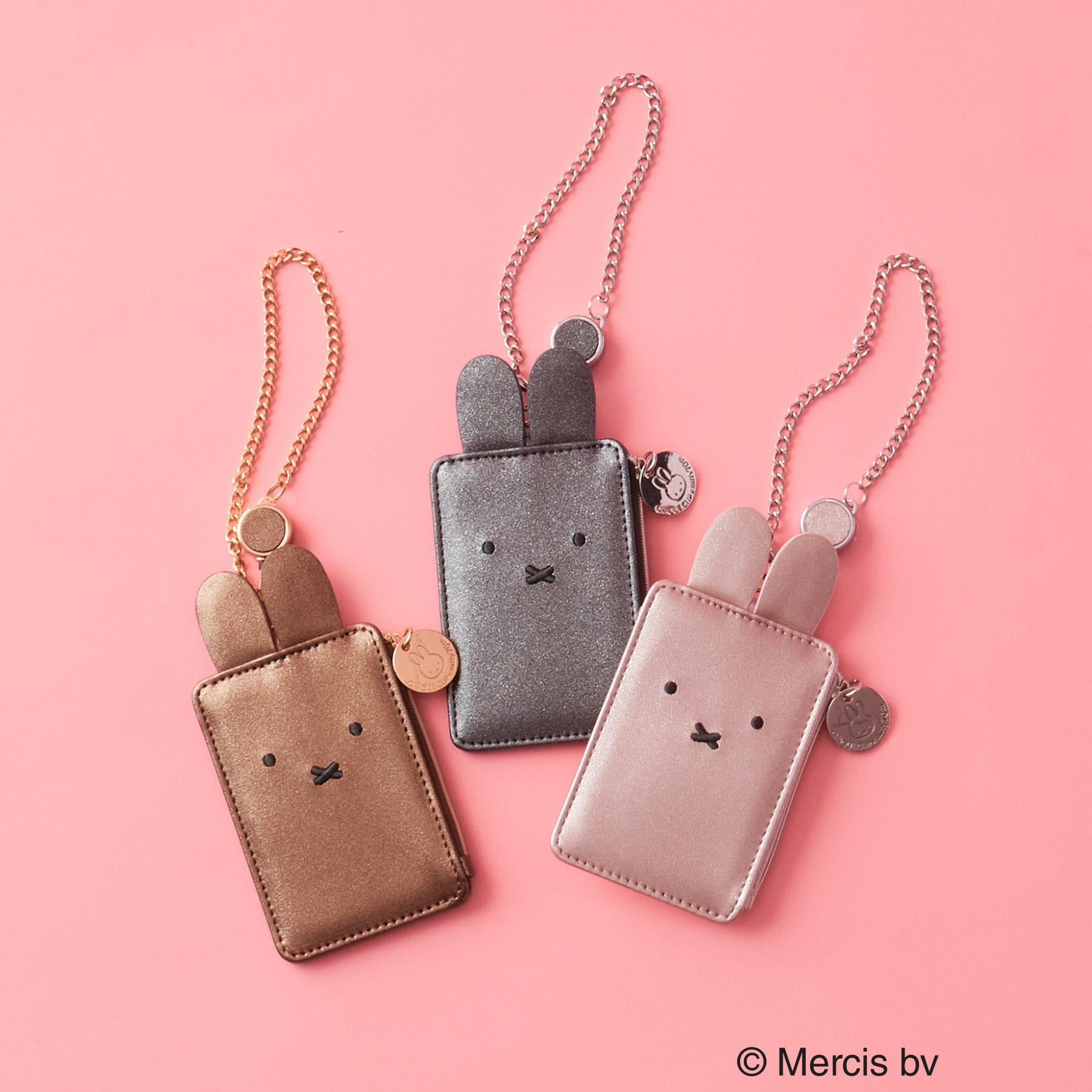 オペーク ドット クリップ OPAQUE.CLIP 【miffyコラボ】リールパスケース （ゴールド(007)） ゴールド(007)