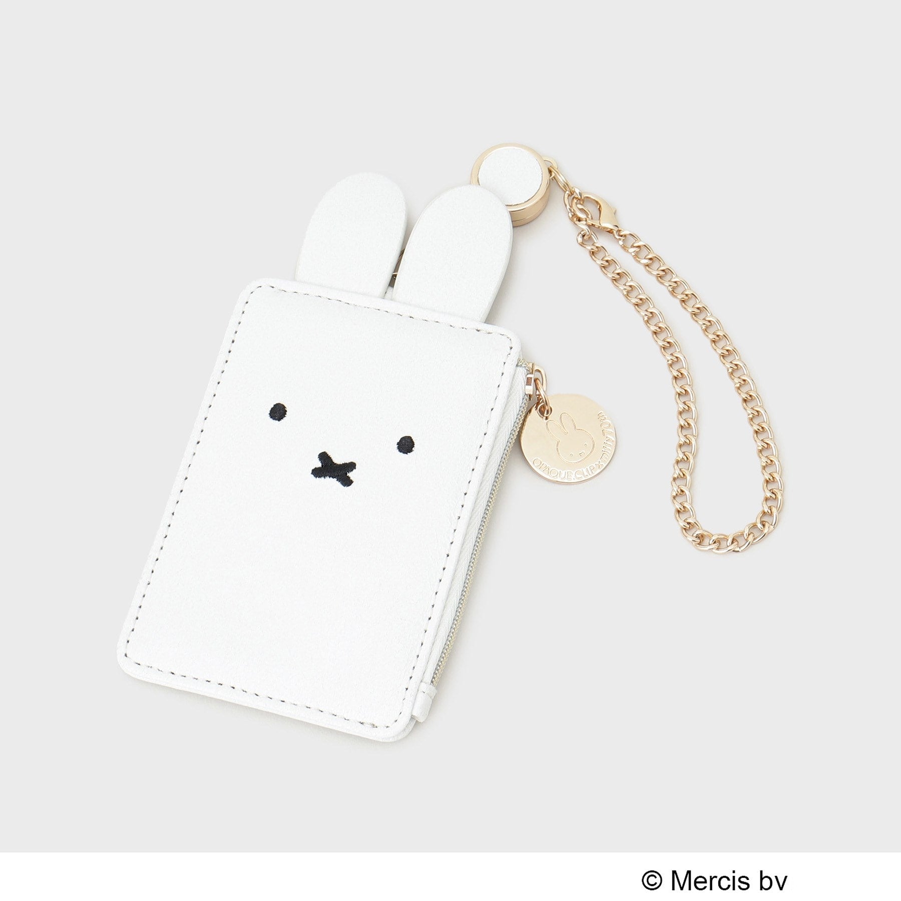 オペーク ドット クリップ OPAQUE.CLIP 【miffyコラボ】リールパスケース （オフホワイト(003)） オフホワイト(003)