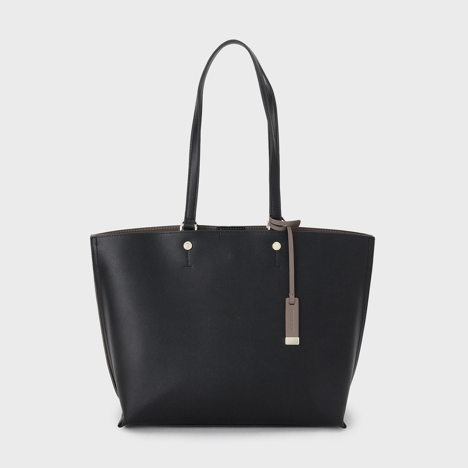 オペーク ドット クリップ OPAQUE.CLIP 【名品／A4サイズ対応】バイカラースムーストートバッグ （ブラウン(544)） ブラウン(544)