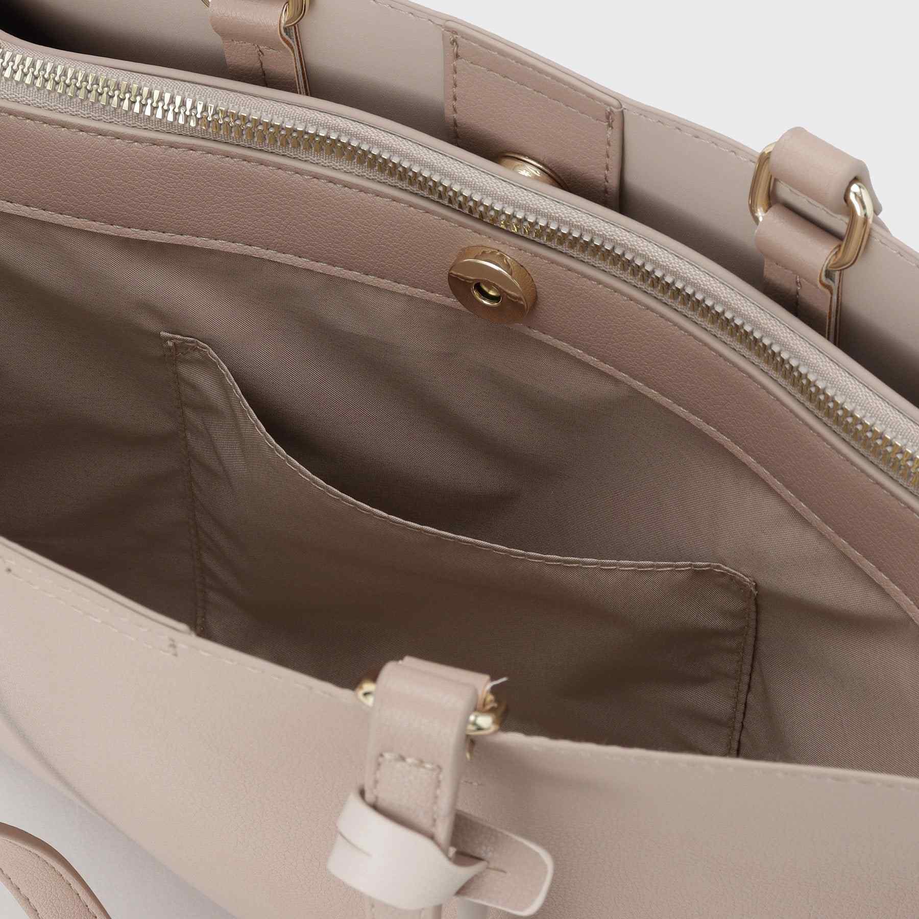 オペーク ドット クリップ OPAQUE.CLIP 【名品／A4サイズ対応】バイカラースムーストートバッグ （ブラウン(544)） ブラウン(544)