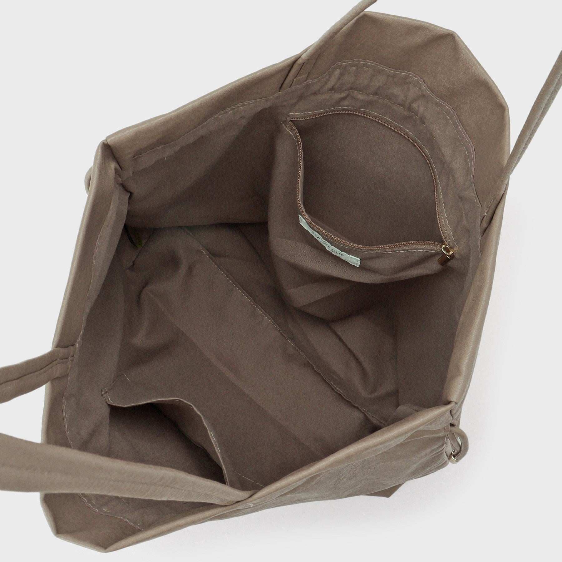 オペーク ドット クリップ OPAQUE.CLIP 【A4サイズ対応】ソフト合皮巾着ドローストリングトートバッグ （ライトベージュ(151)） ライトベージュ(151)