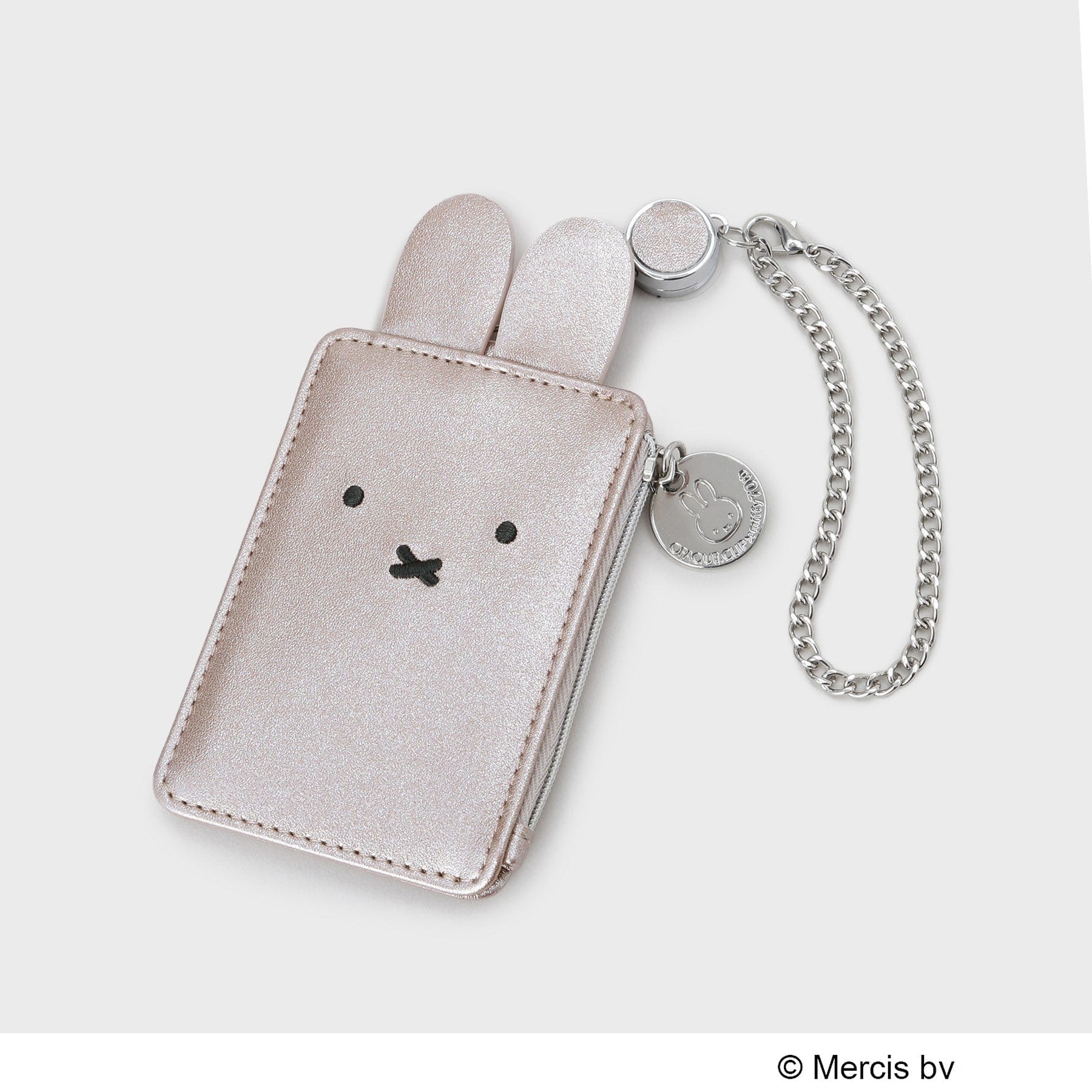 オペーク ドット クリップ OPAQUE.CLIP 【新色追加！】miffy x OPAQUE.CLIP リールパスケース （ピンク(871)） ピンク(871)