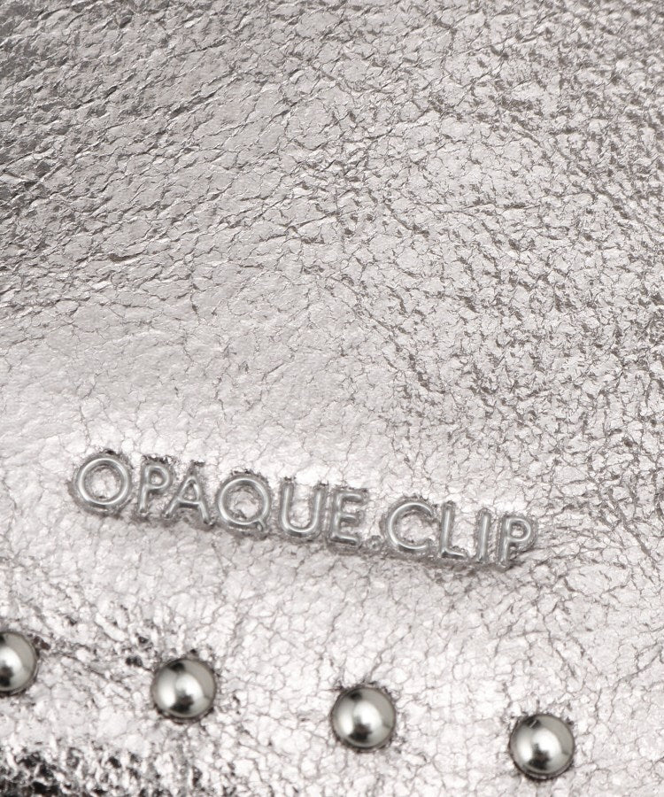 オペーク ドット クリップ OPAQUE.CLIP 【リール付】スタッズデザインパスケース （ブラックシルバー(109)） ブラックシルバー(109)